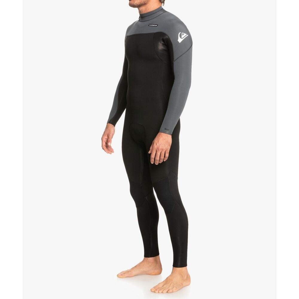 Quiksilver Full Wetsuit 4/3mm Everyday Sessions Back Zip Suit - Picture 4 of 7